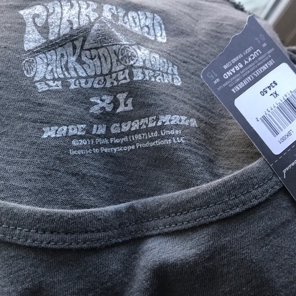 LAST ONE! NWT Lucky Brand Pink Floyd concert top - Picture 7 of 8
